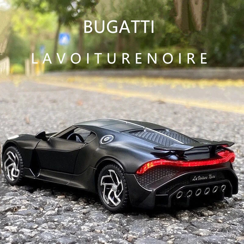 "1:32 Bugatti La Voiture Noire Alloy Sports Car Model – Diecast Metal Toy Vehicle, High Simulation Car Model Collection, Perfect Gift for Children" - AMAZEALL.STORE