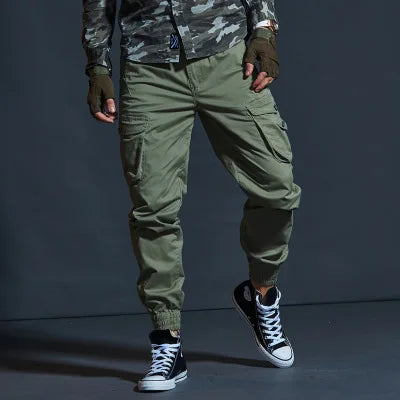 High-Quality Khaki Tactical Joggers - AMAZEALL.STORE