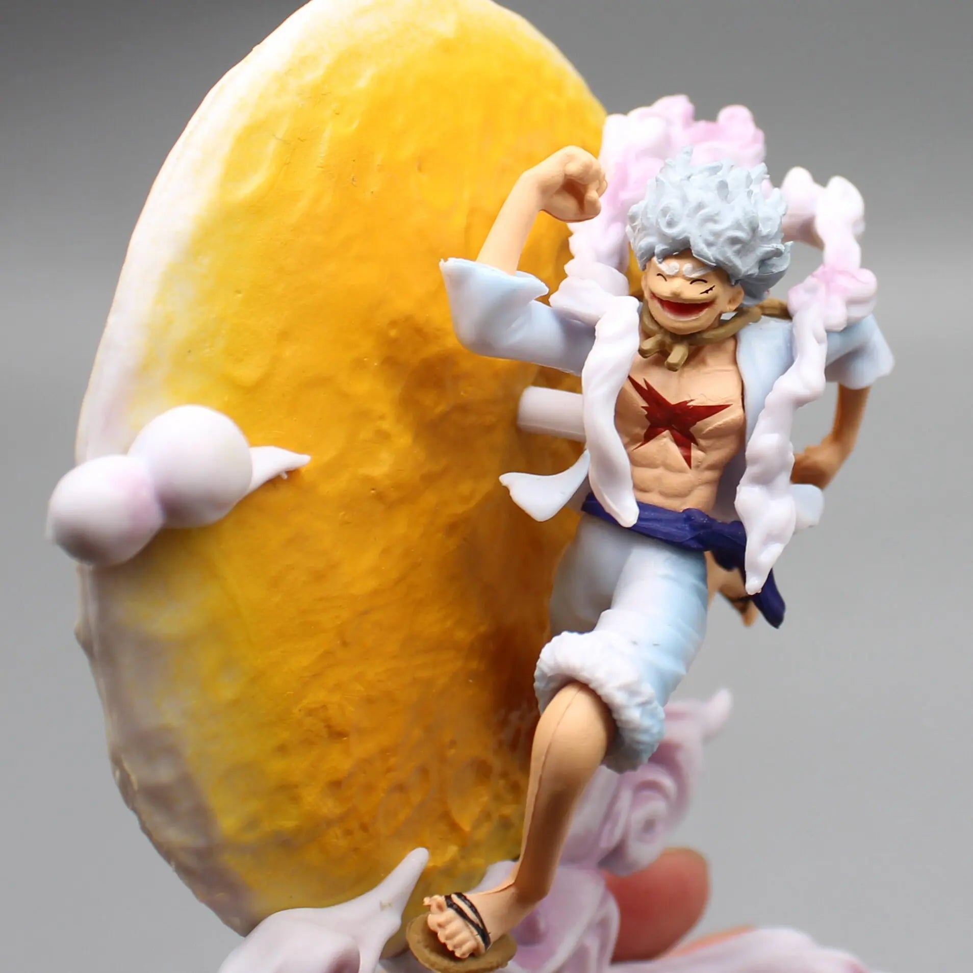 "16cm One Piece Anime Figure – Moon Fairy Nika Monkey D. Luffy Gear 5 with Moonlight Action Figure, GK Statue Model for Collectors" - AMAZEALL.STORE