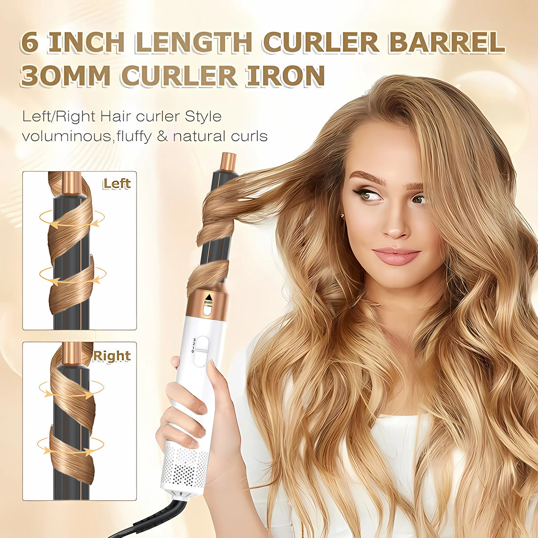 5-in-1 Hot Air Styler Comb - AMAZEALL.STORE