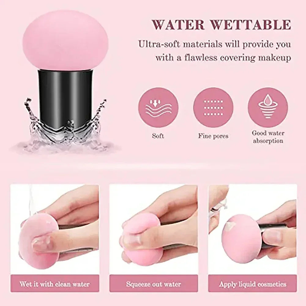 Mushroom Head Makeup Sponge - AMAZEALL.STORE