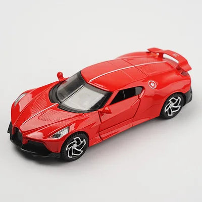 "1:32 Bugatti La Voiture Noire Alloy Sports Car Model – Diecast Metal Toy Vehicle, High Simulation Car Model Collection, Perfect Gift for Children" - AMAZEALL.STORE