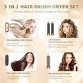 5-in-1 Hot Air Styler Comb - AMAZEALL.STORE