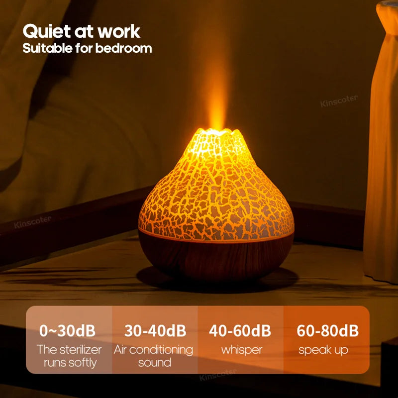 300ml Volcano Air Humidifier - AMAZEALL.STORE