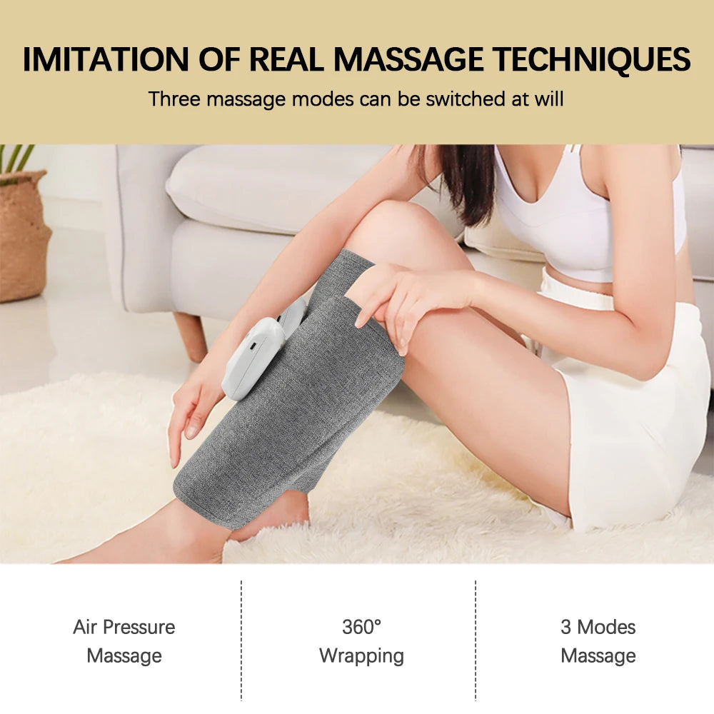 Electric 360° Air Pressure Calf Massager - AMAZEALL.STORE