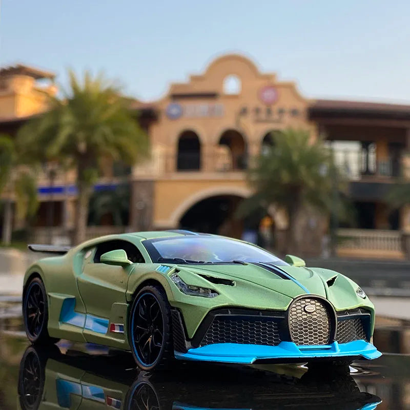 "Free Shipping 1:32 Bugatti Veyron Divo Alloy Car Model – Diecast Toy Vehicle, Perfect for Kids, Boys, and Collectors, Great Gift for Children" - AMAZEALL.STORE