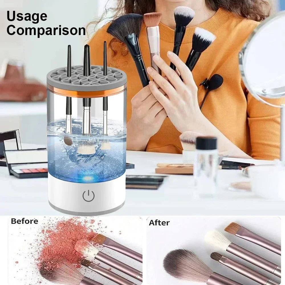 Electric Makeup Brush Cleaner - AMAZEALL.STORE