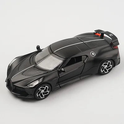 "1:32 Bugatti La Voiture Noire Alloy Sports Car Model – Diecast Metal Toy Vehicle, High Simulation Car Model Collection, Perfect Gift for Children" - AMAZEALL.STORE