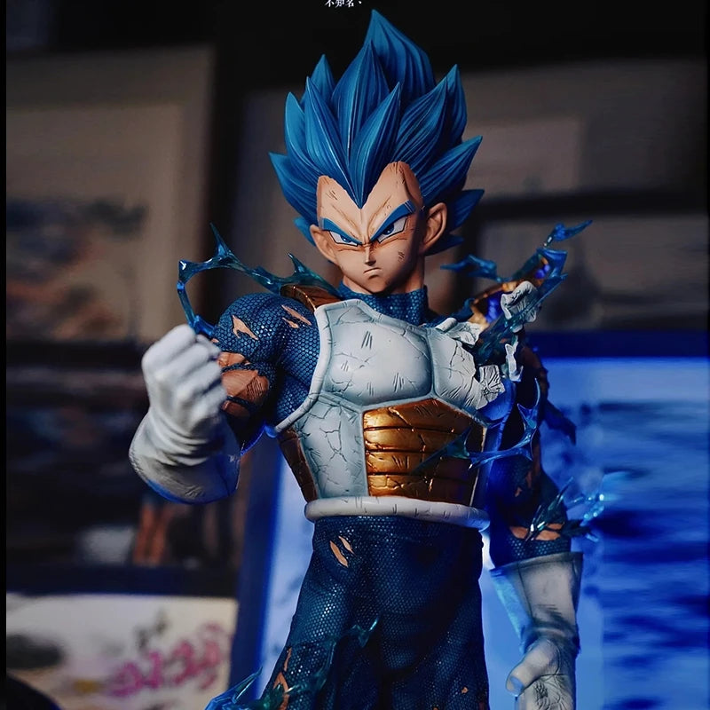 "26.5cm Anime Dragon Ball Vegeta Figure – PVC Action Figurine, GK Statue, Collectible Model Toy for Fans & Gift Ideas" - AMAZEALL.STORE