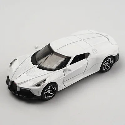 "1:32 Bugatti La Voiture Noire Alloy Sports Car Model – Diecast Metal Toy Vehicle, High Simulation Car Model Collection, Perfect Gift for Children" - AMAZEALL.STORE