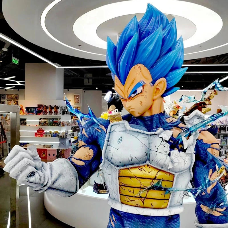 "26.5cm Anime Dragon Ball Vegeta Figure – PVC Action Figurine, GK Statue, Collectible Model Toy for Fans & Gift Ideas" - AMAZEALL.STORE